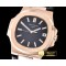 파텍필립 Nautilis Jumbo 18K Wrapped RG/LE Black BP Miyota 9015 -PP0197