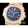 파텍필립 5980 Nautilis Chrono RG/RG Blue BP A7750 -PP0199A
