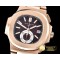 파텍필립 5980 Nautilis Chrono RG/RG Brown BP A7750 -PP0199C