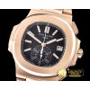 파텍필립 5980 Nautilis Chrono RG/RG Black BP A7750 -PP0199D