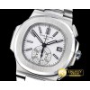 파텍필립 5980 Nautilis Chrono SS/SS White BP A7750 -PP0200B