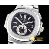 파텍필립 5980 Nautilis Chrono SS/SS Black BP A7750 -PP0200C
