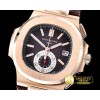 파텍필립 5980 Nautilis Chrono RG/LE Brown BP A7750 -PP0202D