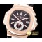 파텍필립 5980 Nautilis Chrono 18K Wrapped RG/LE Brown BP A7750 -PP0210A