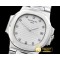 파텍필립 Nautilus Ref.3800 Midsize SS/LE White Diams BP A2824 -PP0244C