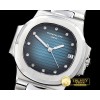 파텍필립 Nautilus Ref.3800 Midsize SS/LE V.Blue Diams BP A2824 -PP0244D
