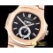 파텍필립 Nautilus GMT MoonPhase RG/RG Black Asia 23J Calendar -PP0258D