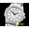 파텍필립 Nautilus 7010 Ladies Diams SS/SS WhiteSwiss Qtz -PP0264A