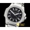 파텍필립 Nautilus 7010 Ladies Diams SS/SS BlackSwiss Qtz -PP0264C
