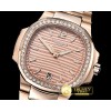 파텍필립 Patek Nautilus 33mm Diam RG/RG Rose Gold PF Miyota 9015 -PP0272A