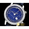 파텍필립 Celestial Sky Moon Date Diams SS/LE Blue MY9015 Mod -PP0276A