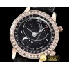 파텍필립 Celestial Sky Moon Date Diams RG/LE Black MY9015 Mod -PP0277A