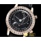 파텍필립 Celestial Sky Moon Date Diams RG/LE Black MY9015 Mod -PP0277A