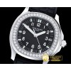 파텍필립 Aquanaut Midsize 5069A Diams SS/RU Black MY9015 Mod -PP0287C