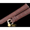 파텍필립 Brown Croc Strap YG 20/16/ Insignia Buckle -PPACC004F