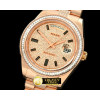 롤렉스 RG Pres/Diam SQDiam Bez Diam/Ruby Dial Swiss Eta 28 -R2DD0188F