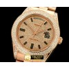 롤렉스 RG Pres 2Diam Bez Diam/Ruby Dial Swiss Eta 2836 -R2DD0190C