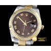 롤렉스 SS/YG Oyster Brown Roman Asian 2813 -R2DJ0195K