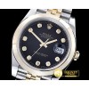 롤렉스 DateJust 2 Wrap YG/SS Smt Blk/Diams Jub Noob A3235 -R2DJ0199B