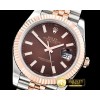롤렉스 DJ2 41mm 18K Wrapped RG/SS Brown Noob A3235 Mod -R2DJ0200A