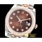 롤렉스 DJ2 41mm 18K Wrapped RG/SS Brown Diam Noob A3235 Mod -R2DJ0200B
