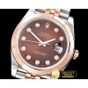롤렉스 DJ2 41mm 18K Wrapped RG/SS Brown Diam Noob A3235 Mod -R2DJ0200E