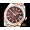 롤렉스 DJ2 41mm 18K Wrapped RG/SS Brown Noob A3235 Mod -R2DJ0200F