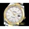 롤렉스 DJ2 41mm Oyst YG/SS Silver White Stk BP A3136 Mod -R2DJ0202A
