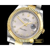 롤렉스 DJ2 41mm Oyst Flt YG/SS Light Grey Diam BP A3136 Mod -R2DJ0203D