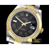 롤렉스 DJ2 41mm Oyst Flt YG/SS Blk Roman BP A3136 Mod -R2DJ0203E
