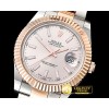 롤렉스 DJ2 41mm Oyst Flt RG/SS Light Grey Stk BP A3136 Mod -R2DJ0205A