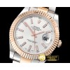 롤렉스 DJ2 41mm Oyst Flt RG/SS Silv. Wht Stk BP A3136 Mod -R2DJ0205G