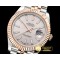 롤렉스 DJ2 41mm Jub Flt RG/SS Light Grey Stk BP A3235 Mod -R2DJ0209A
