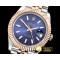 롤렉스 DJ2 41mm Jub Flt RG/SS Blue Stk BP A3235 Mod -R2DJ0209E