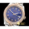 롤렉스 DJ2 41mm Jub Flt RG/SS Blue Diams BP A3235 Mod -R2DJ0209H