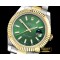롤렉스 DJ2 41mm Oyst Flt YG/SS Green Stick BP A3136 Mod -R2DJ0213A