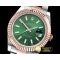 롤렉스 DJ2 41mm Oyst Flt RG/SS Green Stick BP A3136 Mod -R2DJ0215