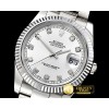 롤렉스 DJ2 41mm Oys Flt SS/SS Silv Wht Diams Noob A3235 Mod -R2DJ0223A