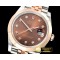 롤렉스 DJ2 41mm Jub Smt Wrap RG/SS Brown Diam BP Swiss 2836 -R2DJ0225A