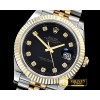롤렉스 DJ2 41mm Jub Flt Wrap 904L YG/SS Blk Diam GMF A2836 -R2DJ0231B