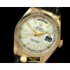 롤렉스 DayDate Fluted Silver YG/LE Asian 2836 -RDD0181A