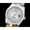롤렉스 2014 Steel/President White Wavy Grid Asian Clone 2836 -RDD0184B