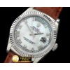 롤렉스 DayDate Fluted MWht Roman SS/LE Asian Eta 2836 -RDD0189I