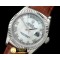 롤렉스 DayDate Fluted MWht Roman SS/LE Asian Eta 2836 -RDD0189I