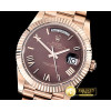 롤렉스 DayDate 228206 RG/RG Brown Roman BP Swiss 2836 -RDD0195B