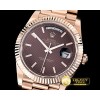 롤렉스 DayDate 228206 RG/RG Brown Stick BP Swiss 2836 -RDD0195D