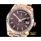롤렉스 DayDate 228206 RG/RG Brown Stick BP Swiss 2836 -RDD0195D