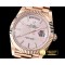 롤렉스 DayDate 228206 RG/RG Cream Stick BP Swiss 2836 -RDD0195E