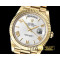 롤렉스 DayDate 228206 YG/YG White Roman BP Swiss 2836 -RDD0196A