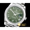 롤렉스 DayDate 228206 SS/SS Green Roman BP A3255 Mod -RDD0204A
